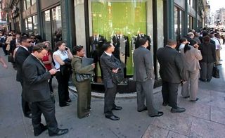Unemployment line